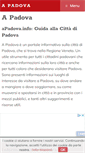Mobile Screenshot of apadova.info
